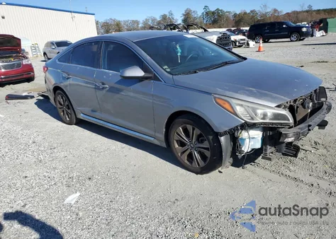 2017 Hyundai Sonata Sport из США, поврежденный, VIN 5NPE34AF7HH437273